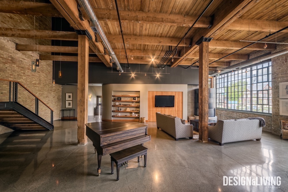Fargo Laundry building, Keith and Rondi McGovern, Chris Hawley Architects, design by McNeal & Friends 