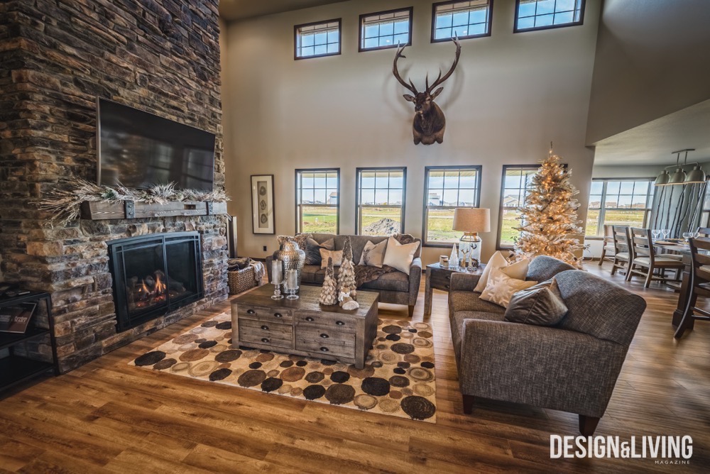 Heritage Homes, Staged by Trever Hill Design